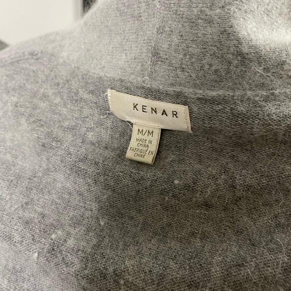 Angora rabbit hair duster cardigan - Picture 2 of 4